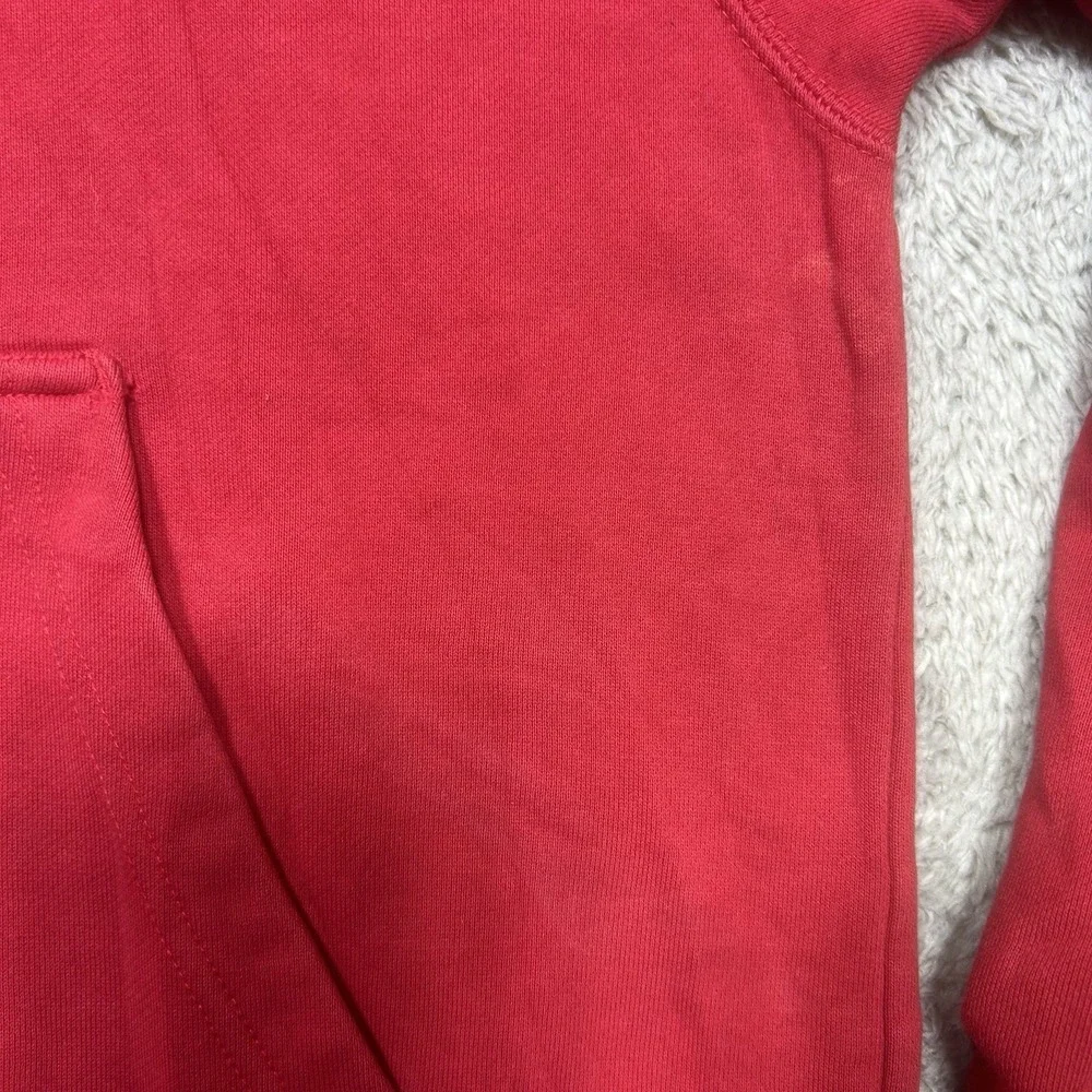 Nike Jordan Essentials Fleece Pullover Hoodie Mens L Red Sweatshirt SPOTS DA9818
